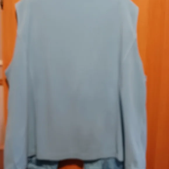 Vintage Penningtons Soft Aqua Quilted Vest with Stud Accents - Picture 6 of 8